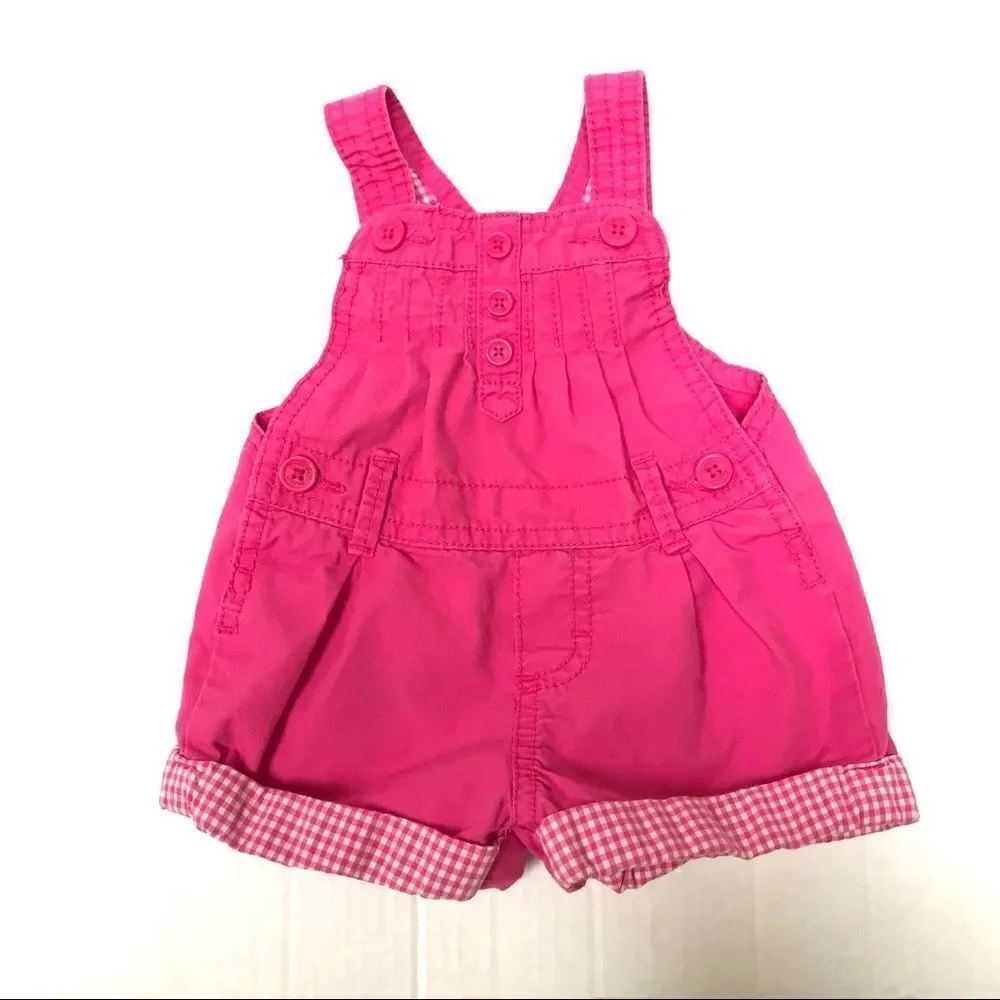 ‎OshKosh B’Gosh Vestbak cotton overalls 9M